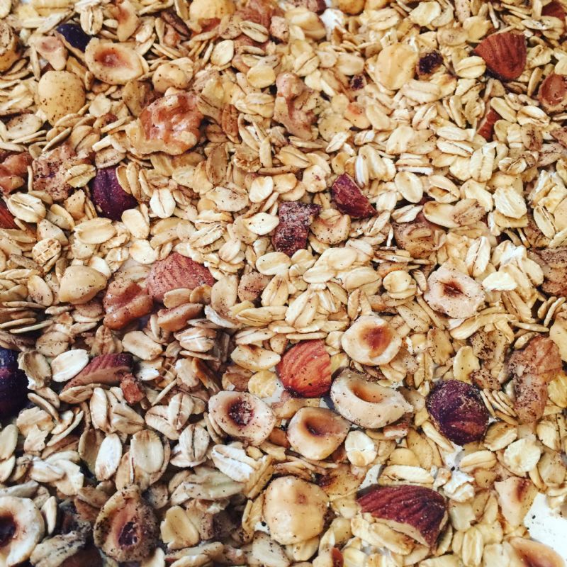 Ev yapımı granola